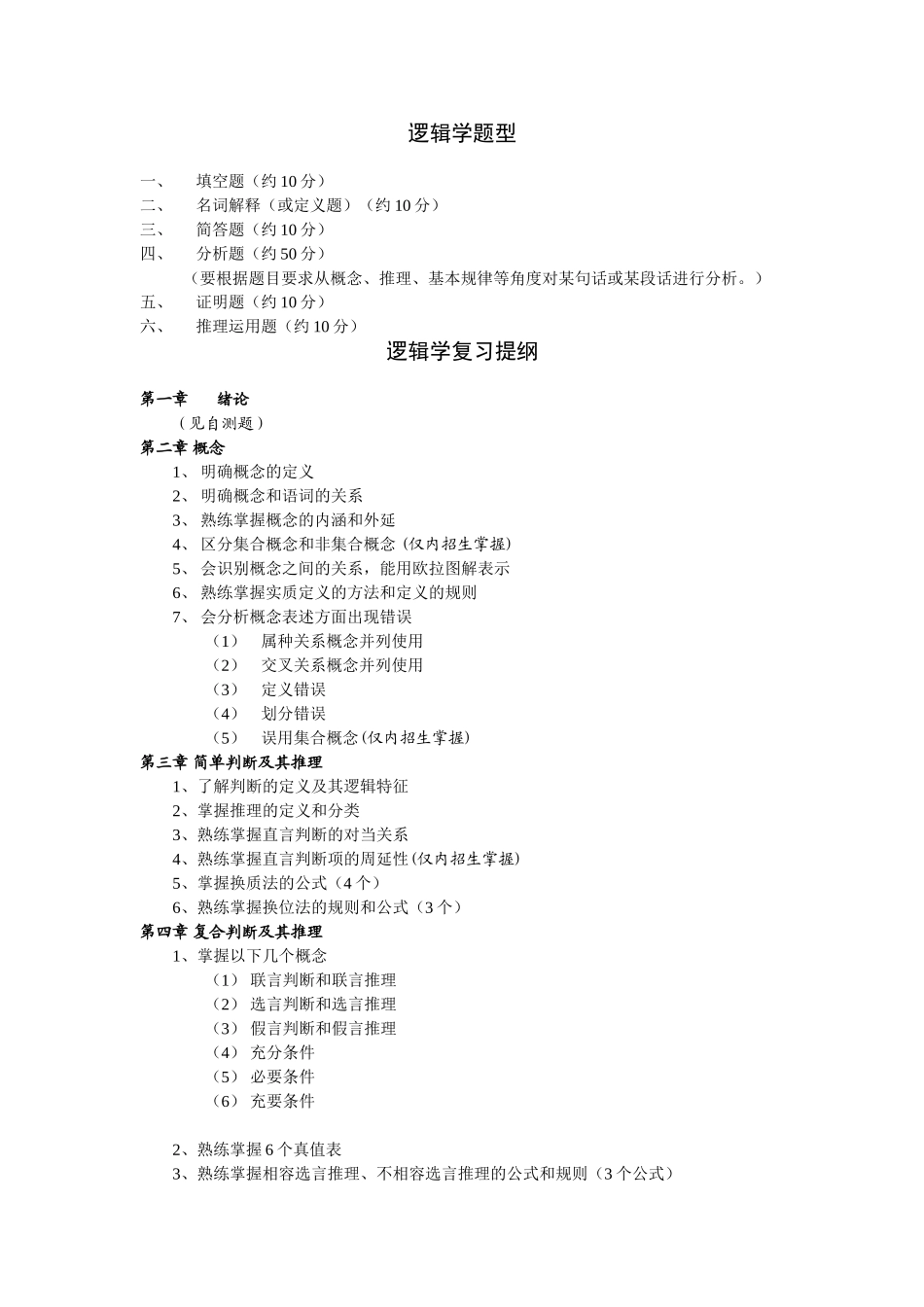 逻辑学复习资料.doc_第1页