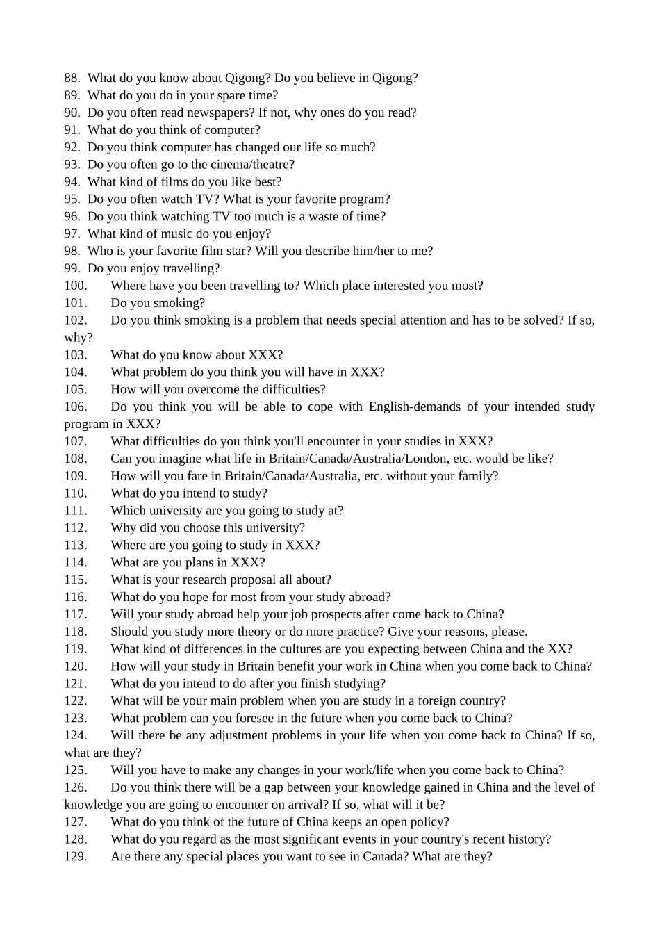 英语四级六级口语常见169问.doc_第3页