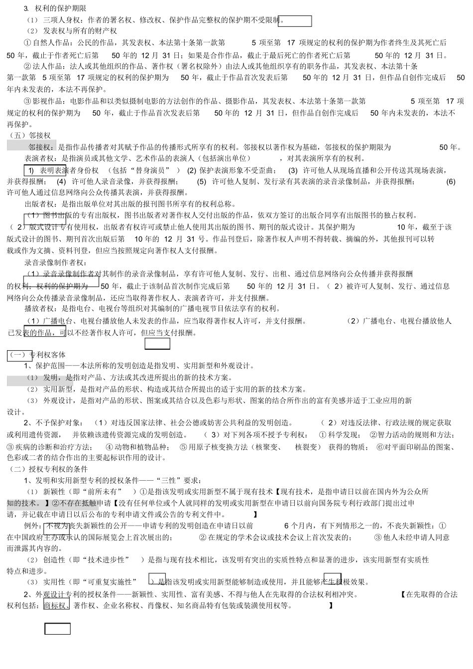 知识产权法期末复习重点.docx_第2页