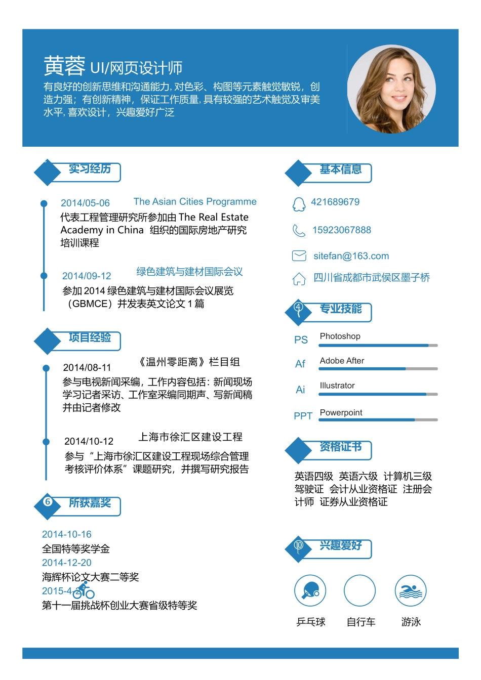 2025简历模版：【让老板眼前一亮】创意高端商务求职简历(3)(1).doc_第1页