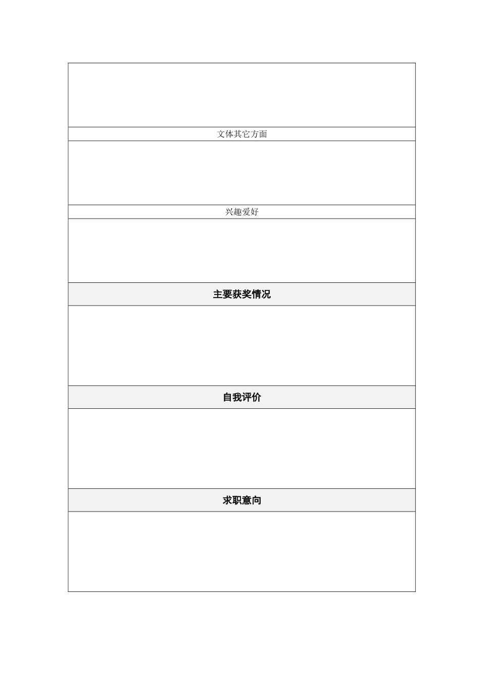 2025简历模版：130.经天纬地_表格式_适用于新闻媒体_2页式_无内容_有封面.doc_第3页