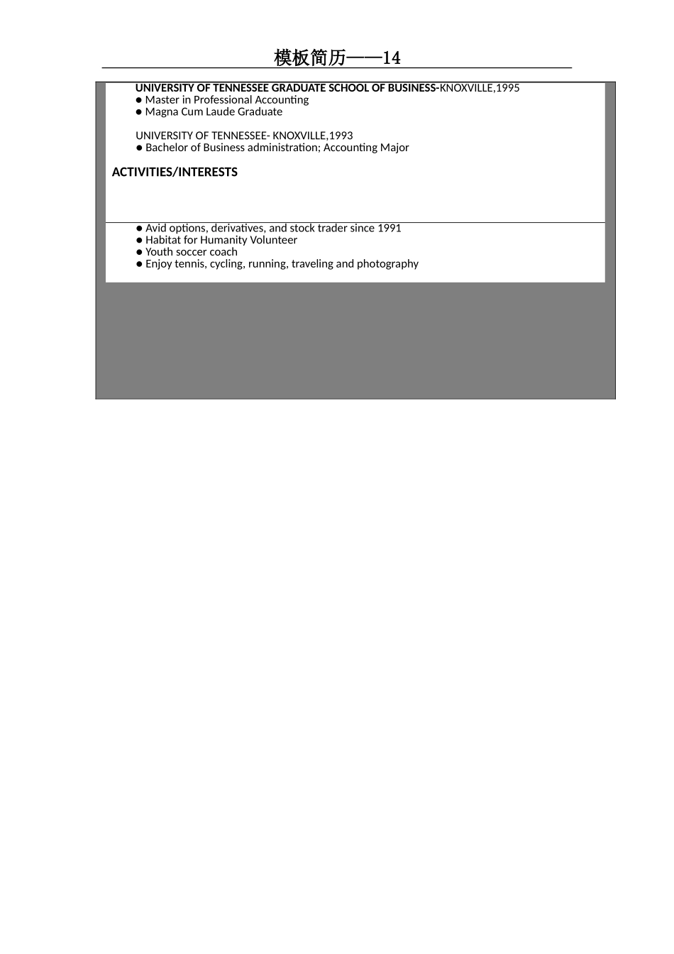 2025简历模版：模板简历14.doc_第3页
