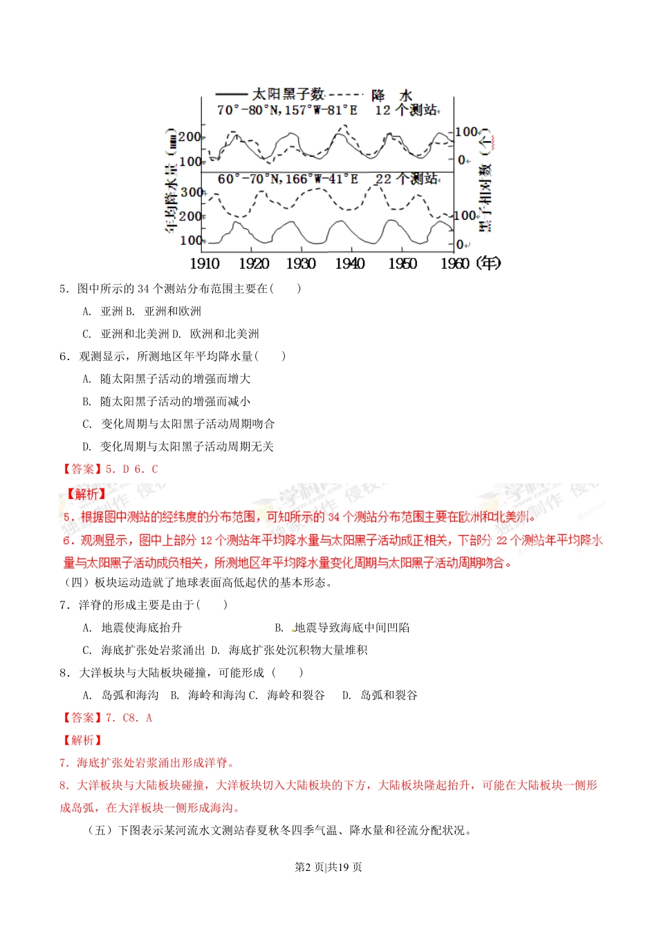 2012年高考地理试题(上海)(解析卷).pdf_第2页