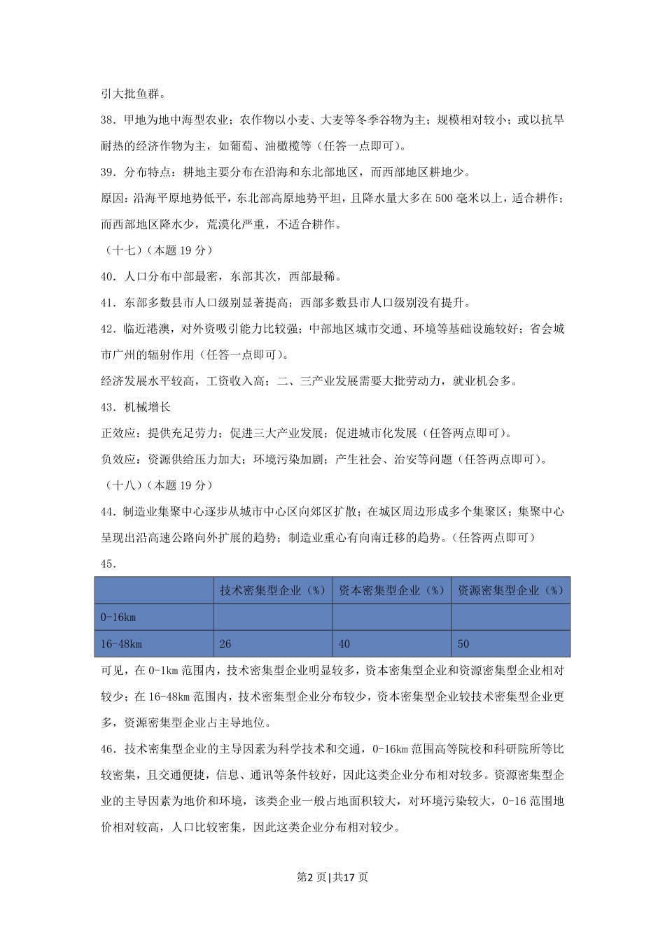 2013年高考地理试题(上海)(解析卷).pdf_第2页