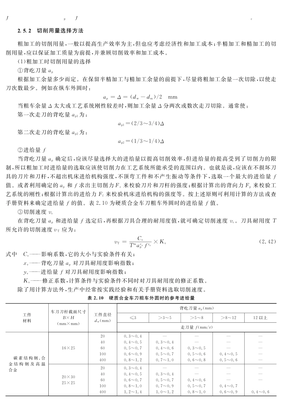 (3.3.1)--教材参考内容——切削用量的合理选择.pdf_第2页