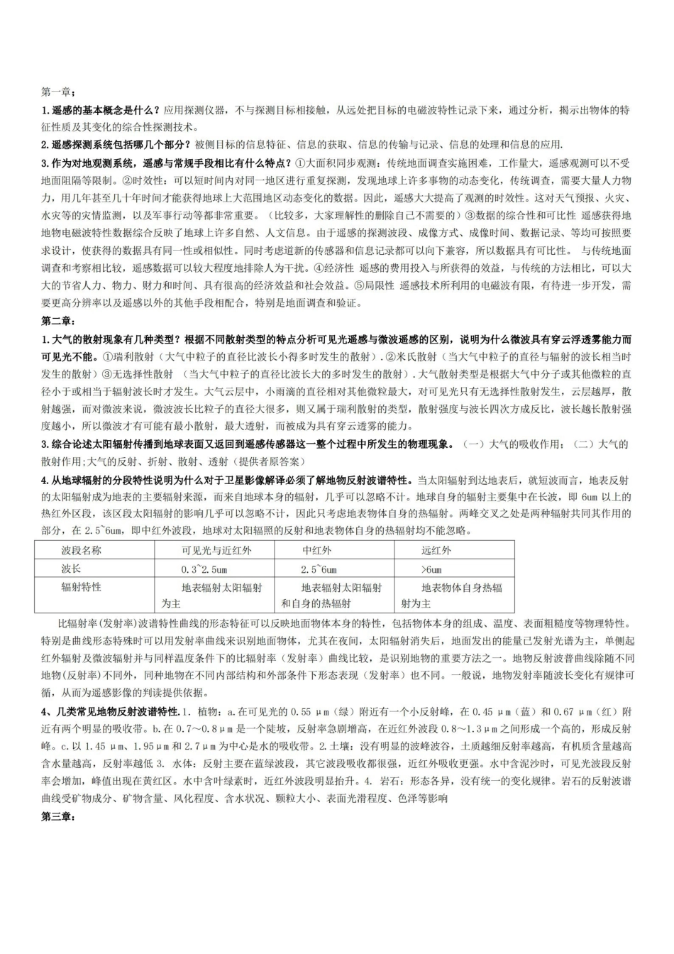 (完整版)遥感导论复习资料-梅安新版.pdf_第1页