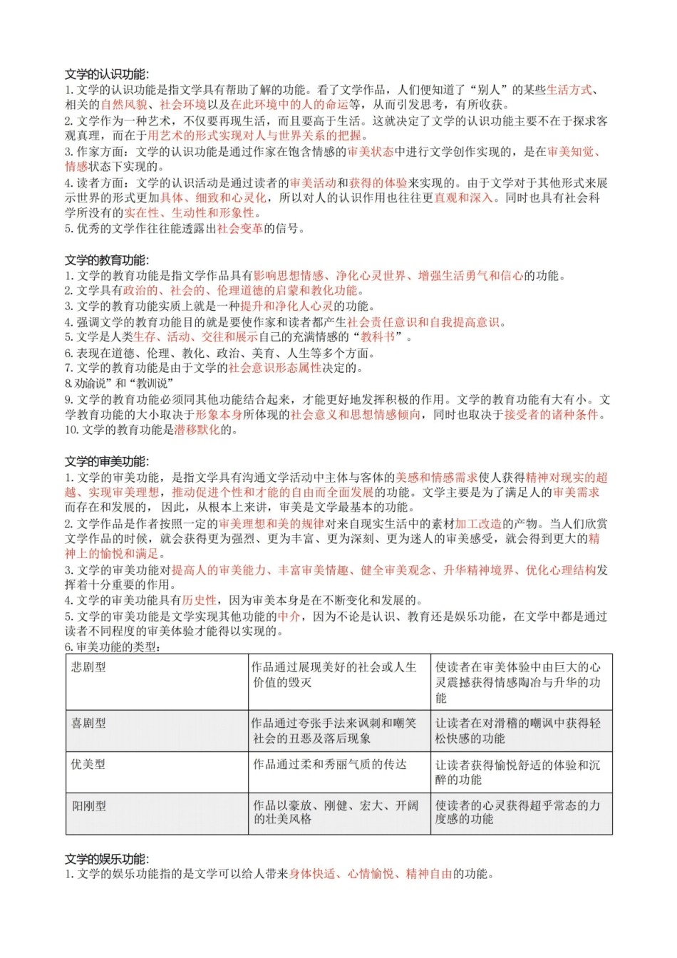 《文学理论》期末复习重点.pdf_第3页