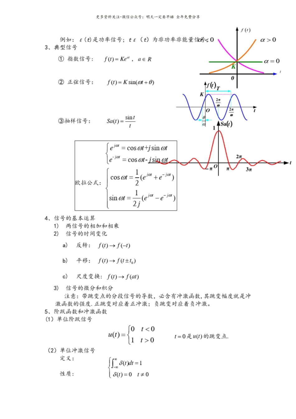 《信号与系统》知识要点.pdf_第2页