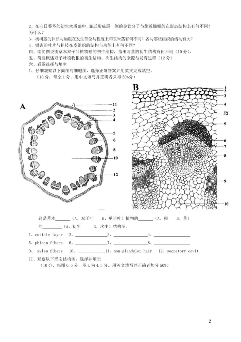 《药用植物学》(多套合集).pdf_第3页