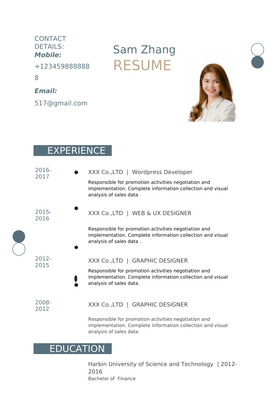 简历模板:2高端简洁英文CV简历 (52).docx_第1页