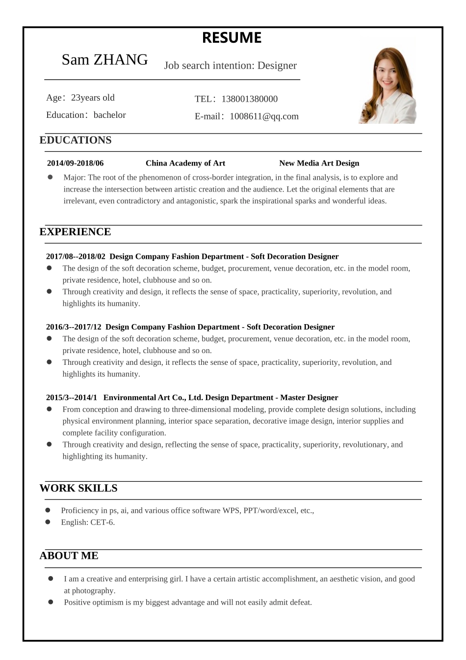 简历模板:3中英文对照简历 (83).docx_第2页