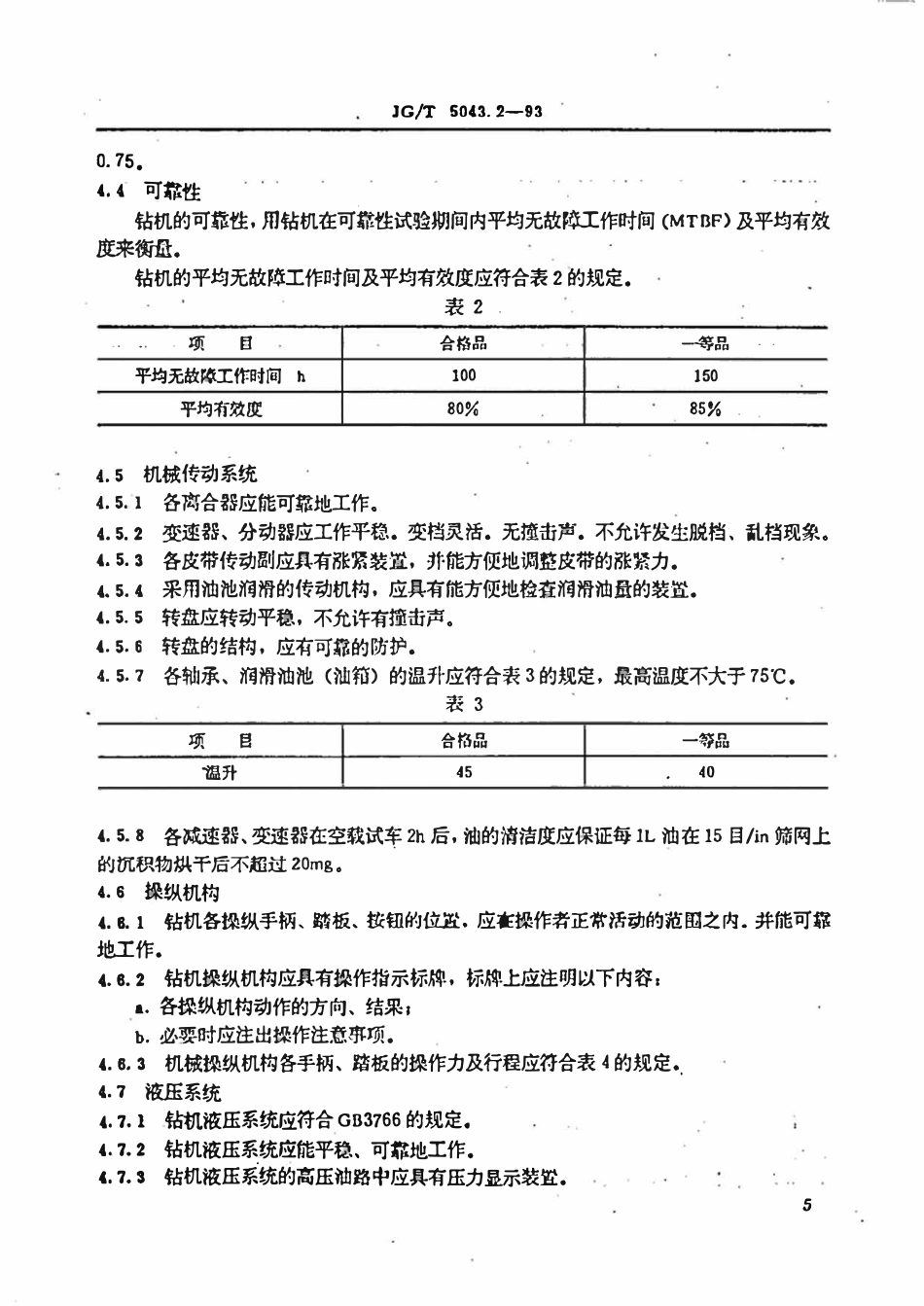 JGT5043.2-1993 转盘钻孔机 技术条件.pdf_第3页