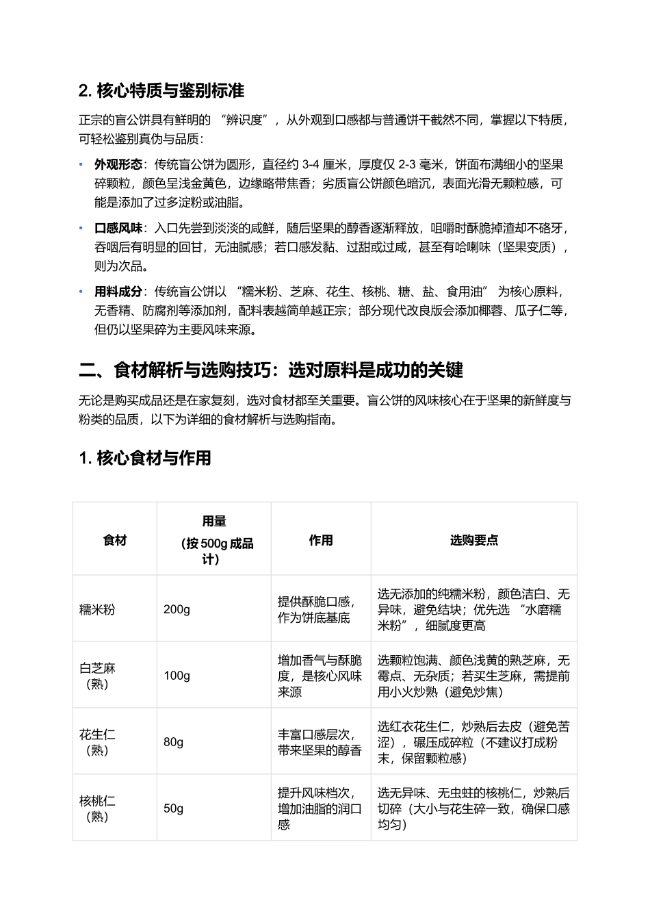 盲公饼:佛山老字号咸香小吃的品鉴与制作指南.docx_第2页