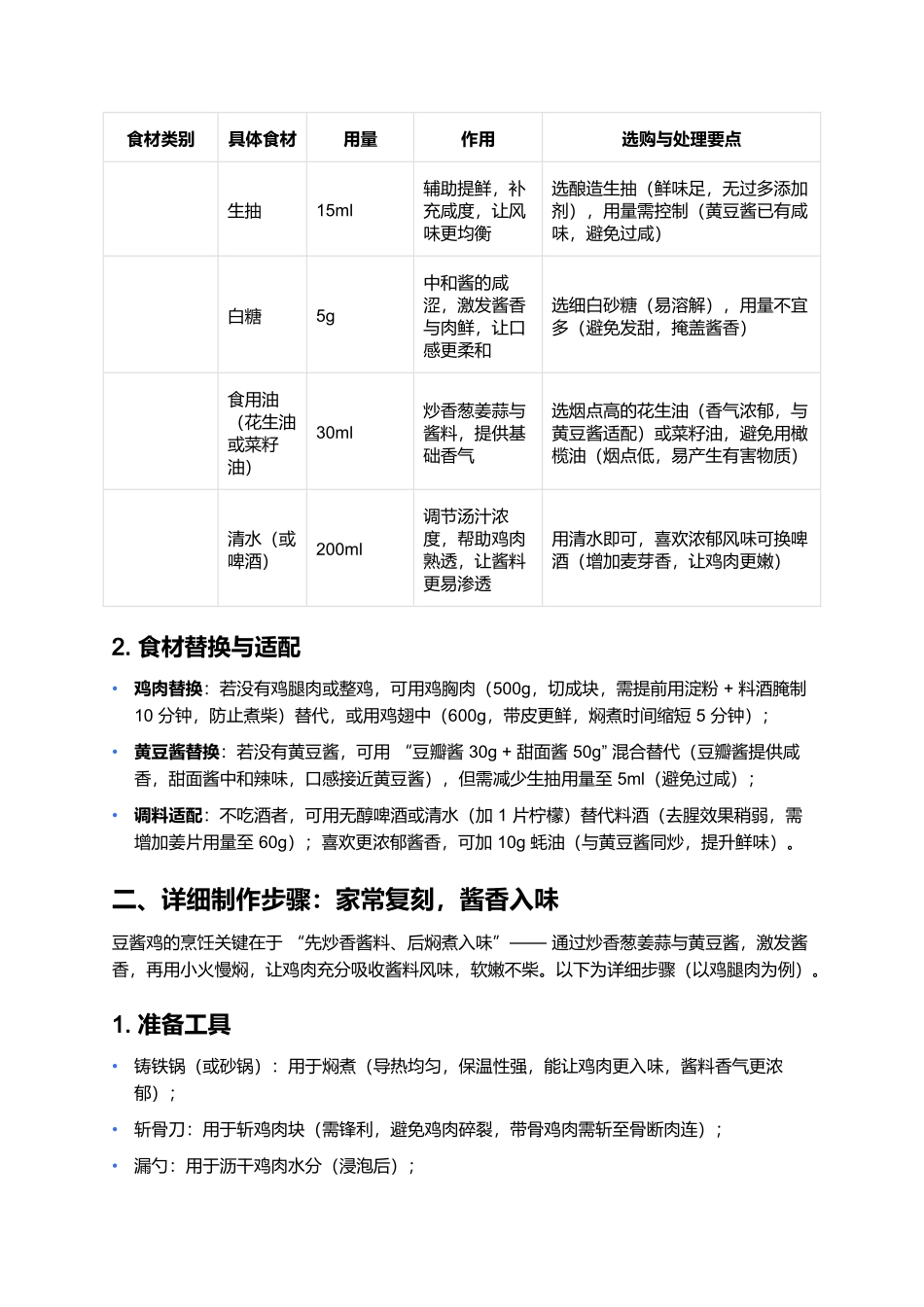 豆酱鸡:酱香浓郁的家常经典菜式制作指南.docx_第3页