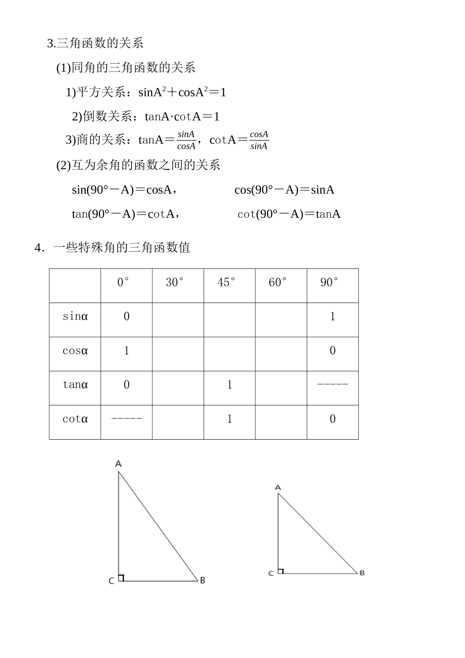 第1章 直角三角形的边角关系 知识点.docx_第2页