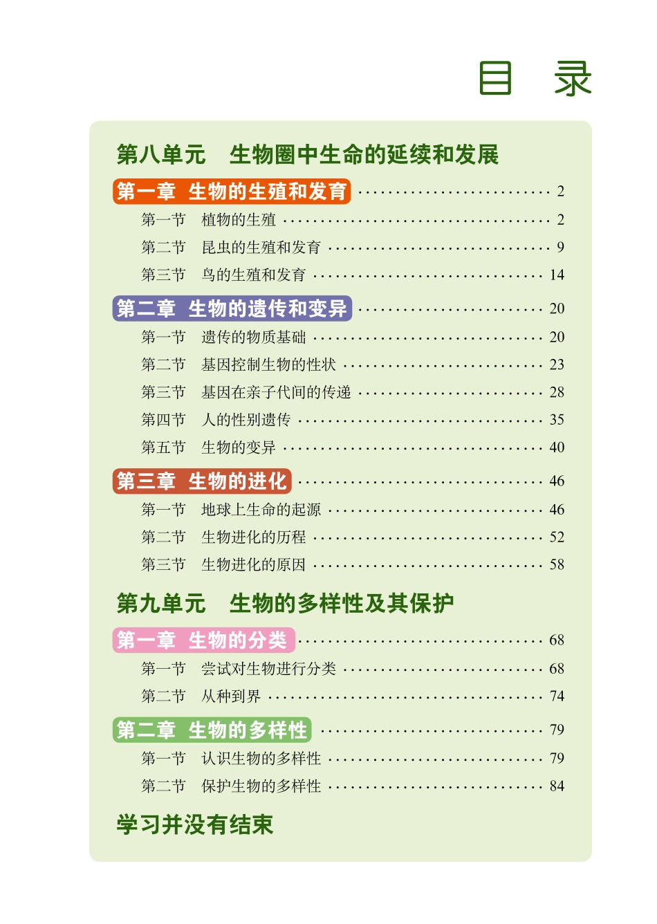 鲁教版8年级生物下册【高清教材】.pdf_第3页