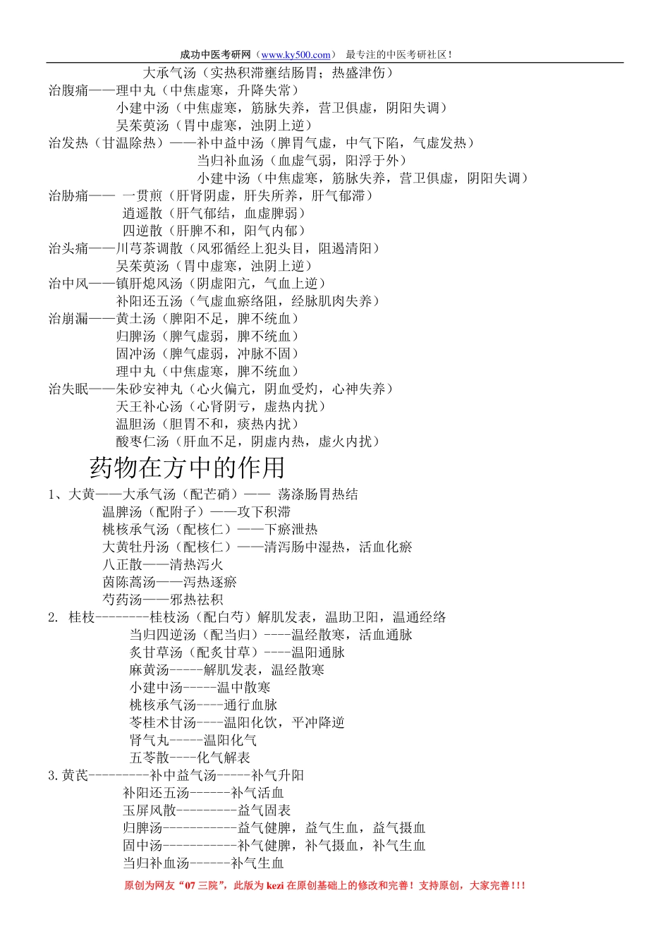 方剂复习重点——总结(修订版).pdf_第2页