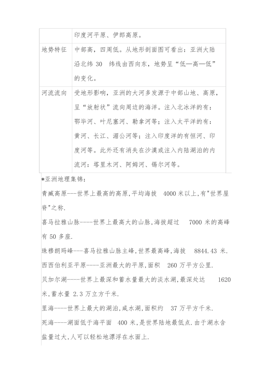 《世界地理》知识点总结归纳总结(干货).pdf_第3页