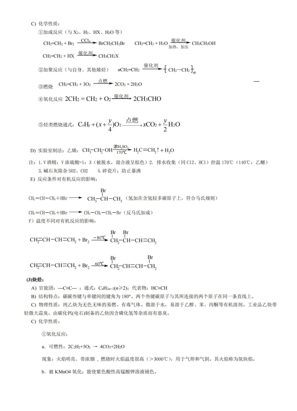 【非常详细!】有机化学知识点归纳.pdf_第2页