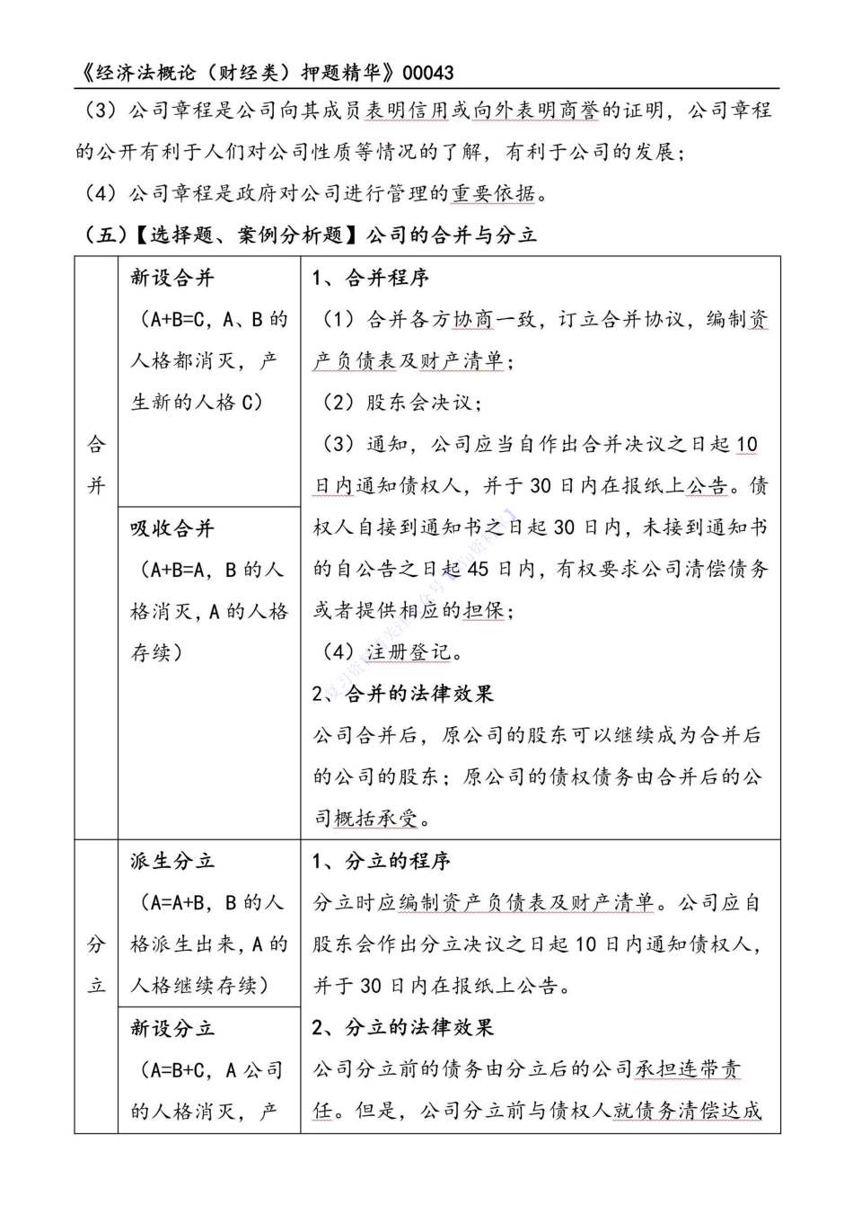 【考前押题2】00043 经济法概论 01.pdf_第3页
