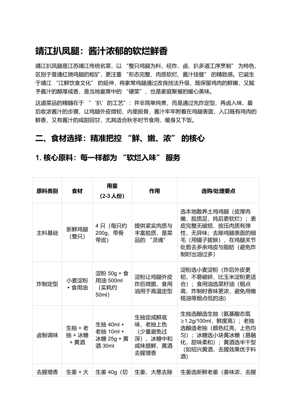 靖江扒凤腿：酱汁浓郁的软烂鲜香.docx_第1页