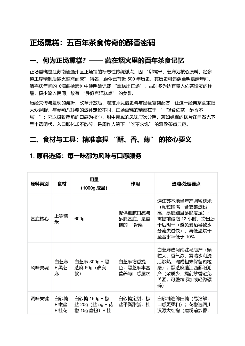 正场熏糕:五百年茶食传奇的酥香密码.docx_第1页