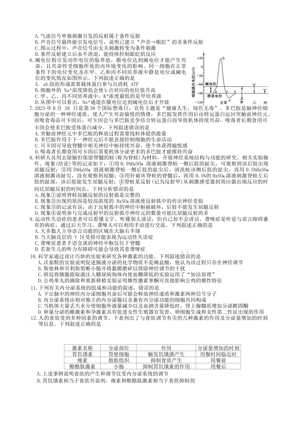 高二生物学.docx_第2页