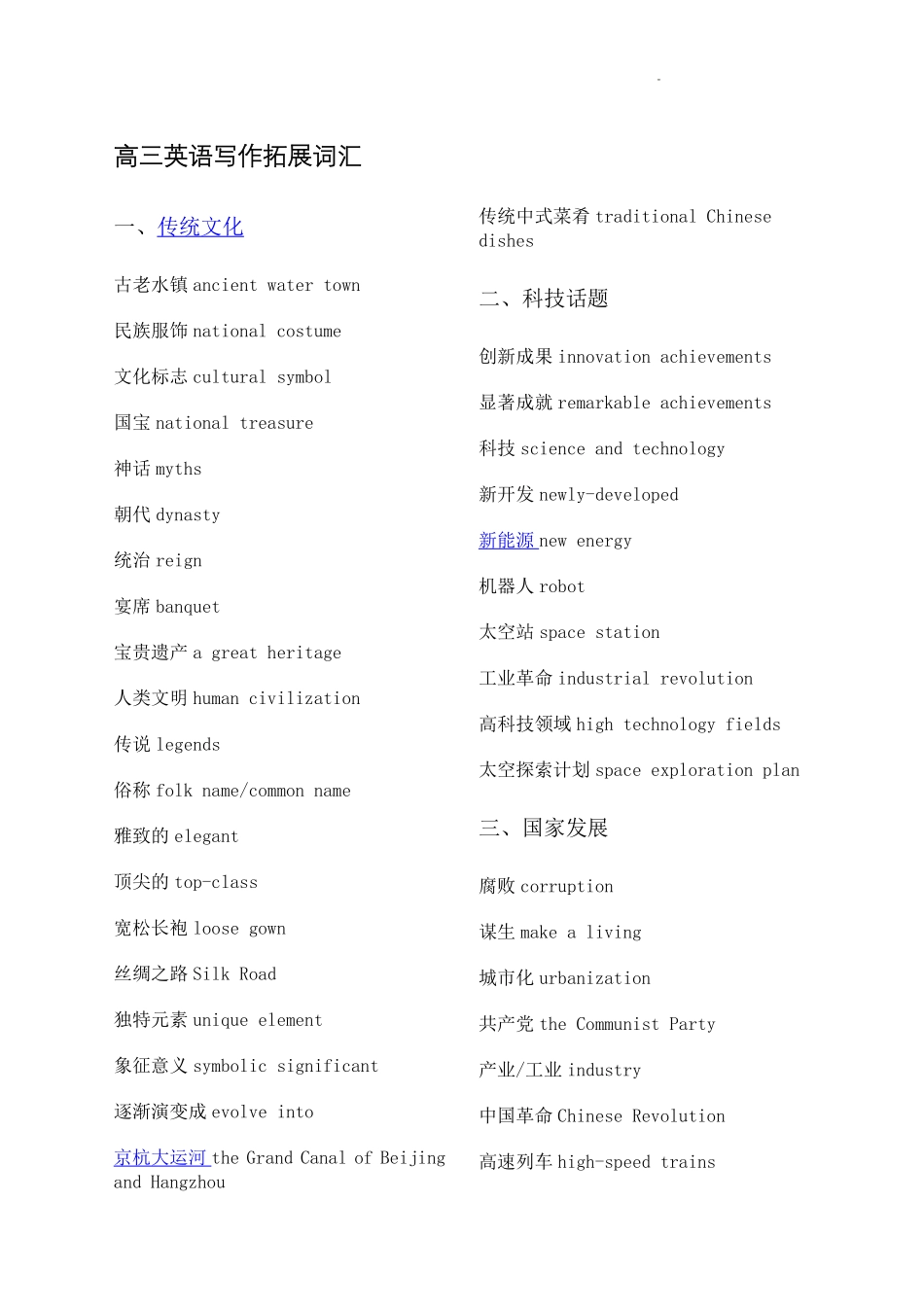 高考写作热点词汇拓展.pdf_第1页