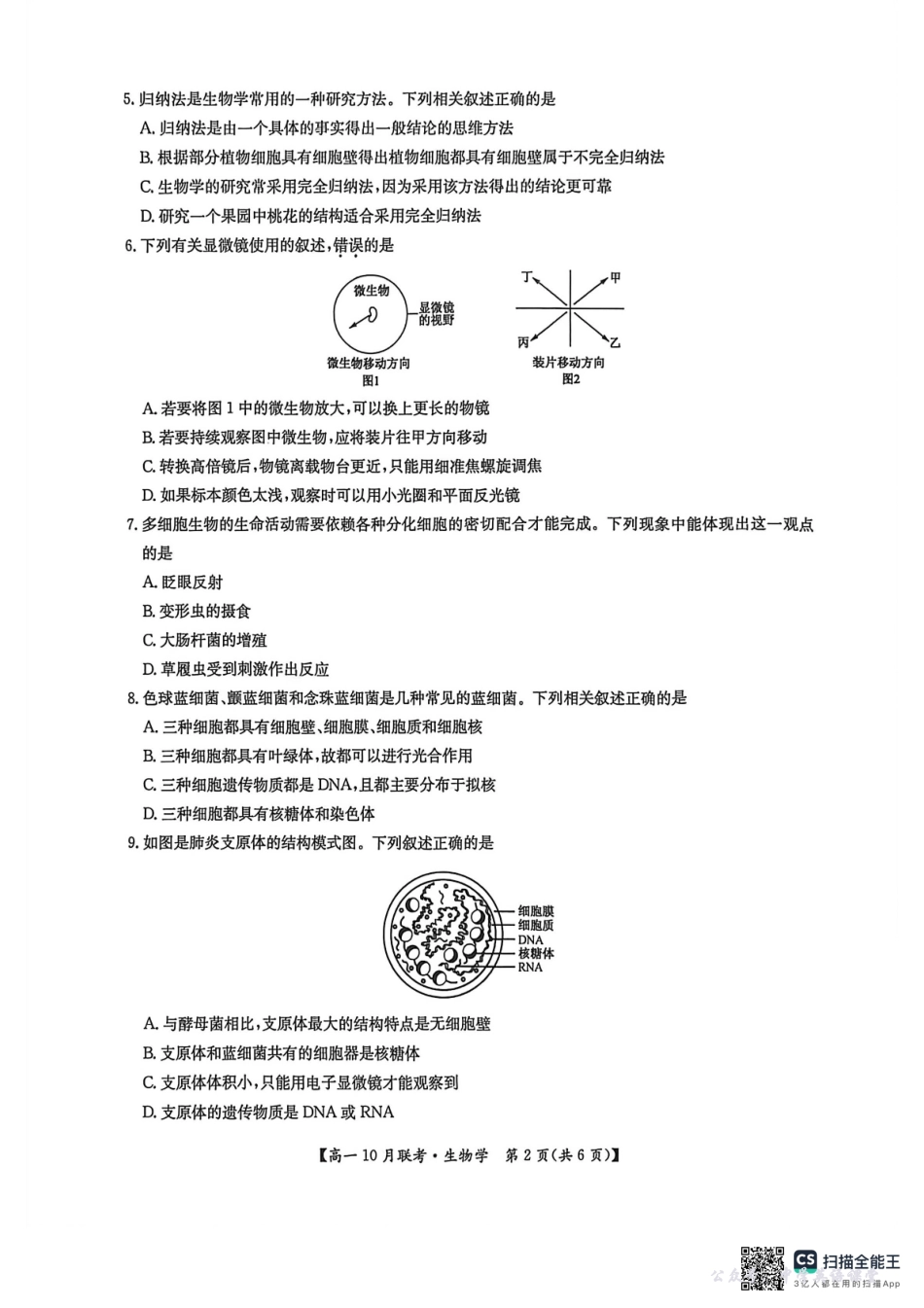 高一生物2025-10-1516.45.pdf_第2页