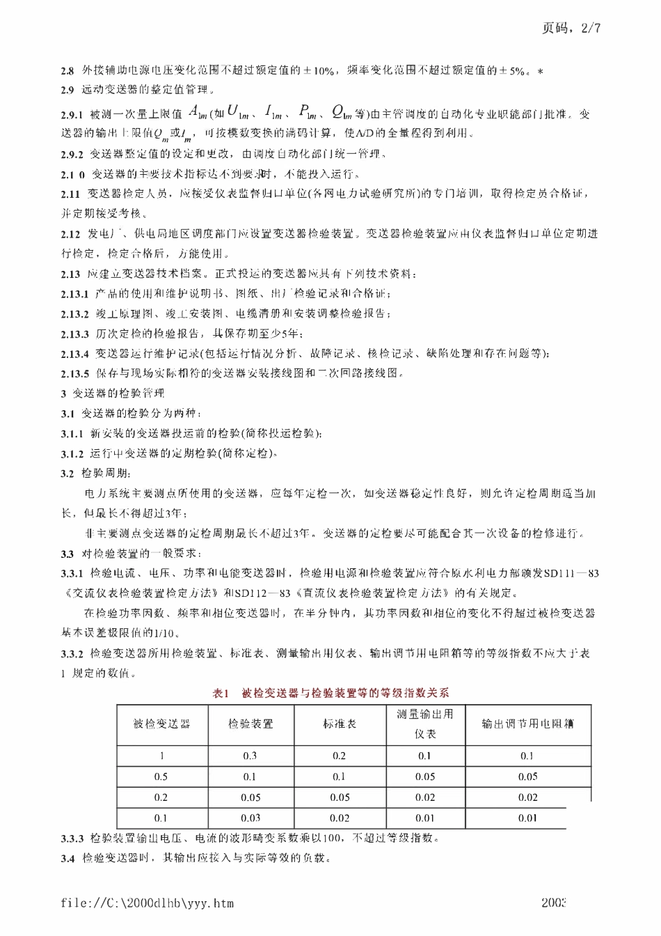 DLT 410-1991 电工测量变送器运行管理规程.pdf_第2页