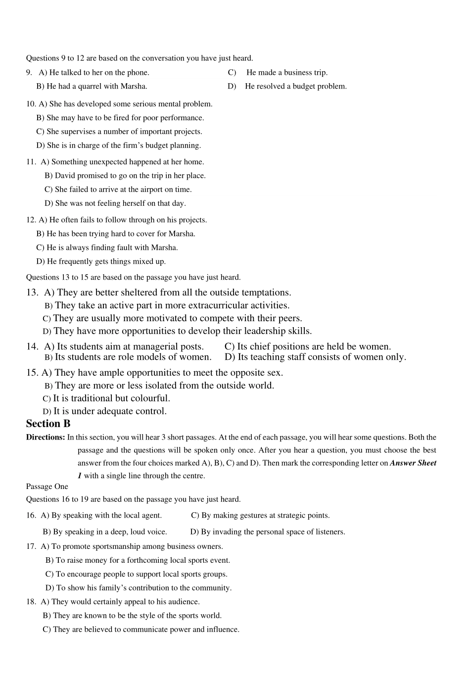 2013年12月六级考试真题（一）.pdf_第2页