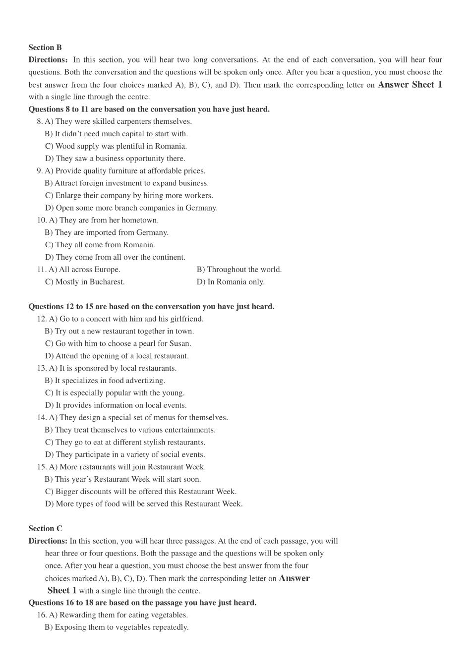 2018年12月四级真题第二套.pdf_第2页