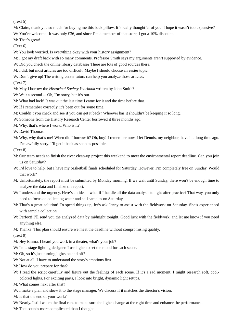 英语试卷听力音频录音材料【百强校大联考】浙江省2025-2026学年第一学期天域全国名校协作体联考(10.9-1.10).docx_第3页