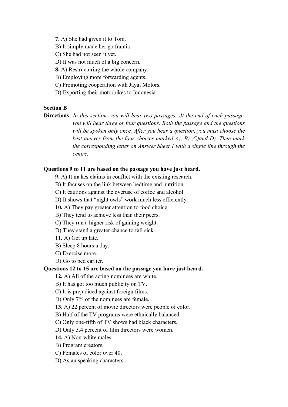 卷二 2017年12月英语六级真题及答案.pdf_第2页