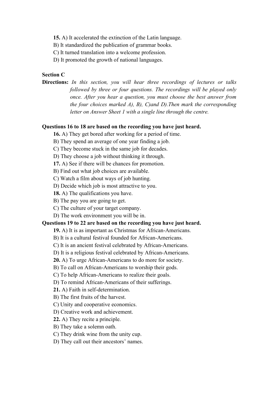 卷一 2017年12月英语六级真题及答案.pdf_第3页