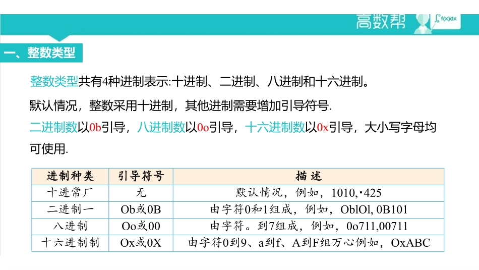 课时2 Python语言语法详解——基本数据类型.pdf_第1页