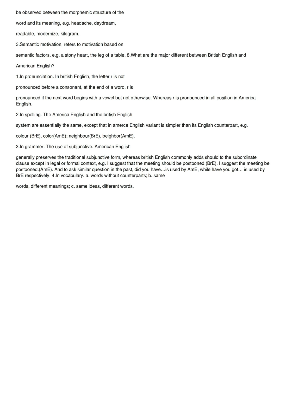 全新大学英语-专业词汇复习名词解释+解答.pdf_第3页