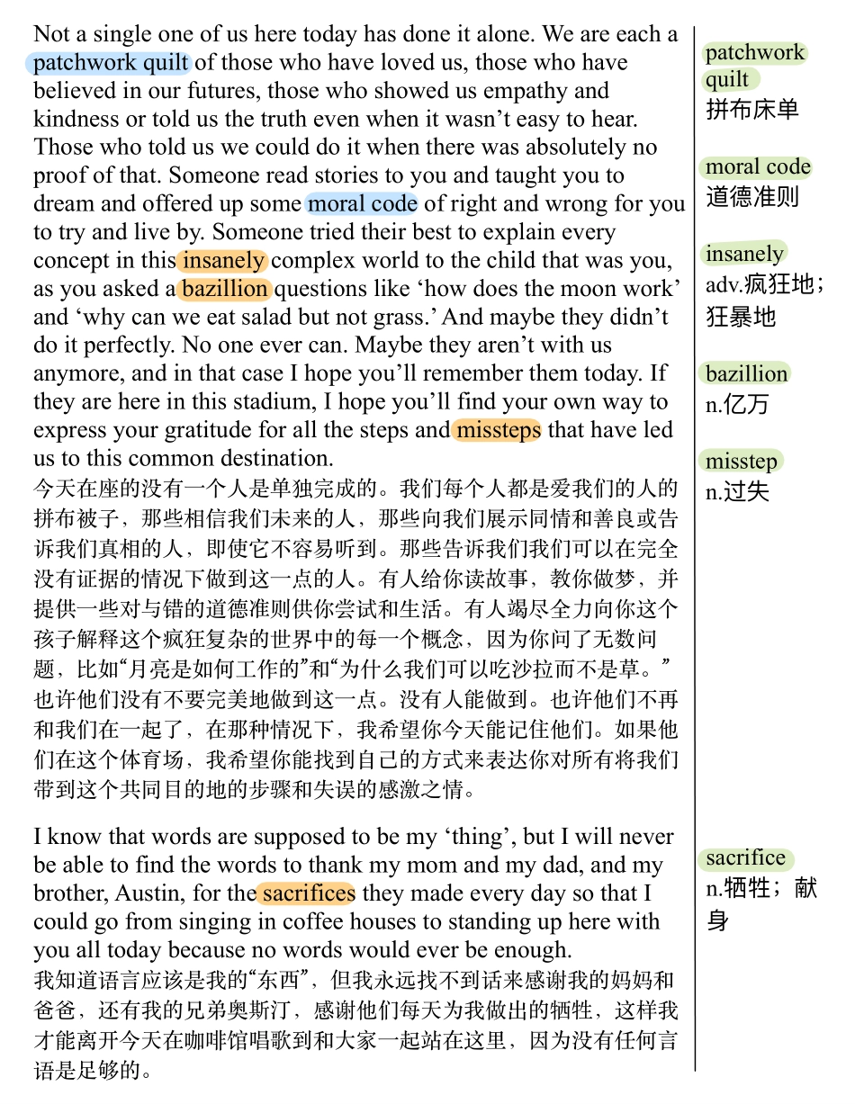 Taylor Swift纽约大学毕业典礼演讲.pdf_第2页