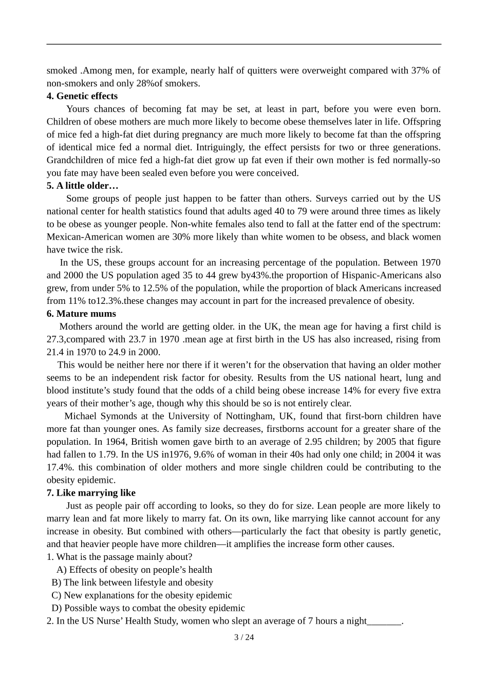 2008年12月英语六级真题及答案.doc_第3页