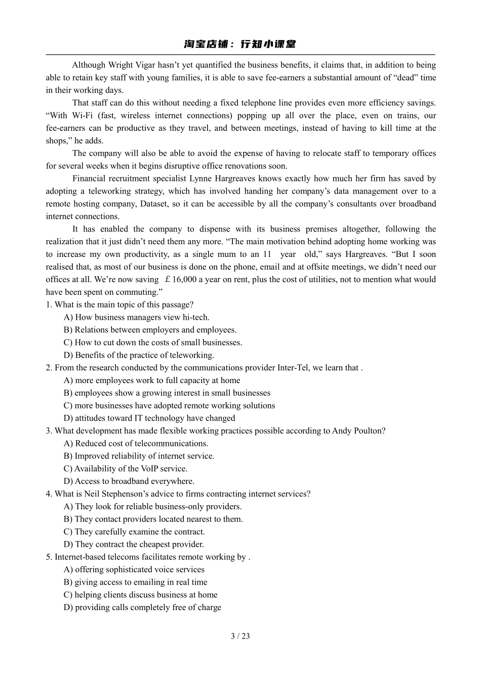 2009年12月英语六级真题及答案.pdf_第3页