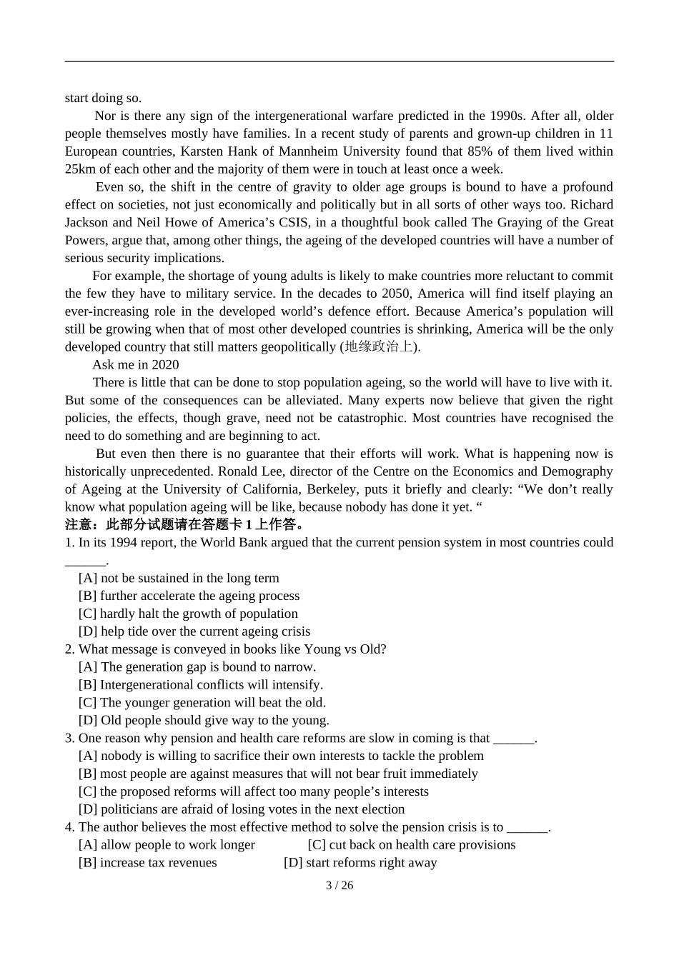 2010年12月英语六级真题及答案.doc_第3页