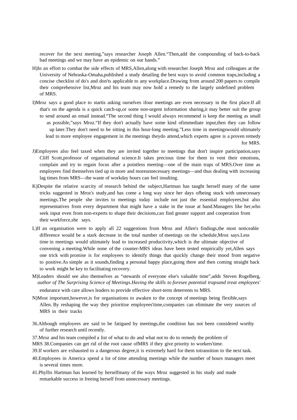 2024年6月第3套英语六级真题【推荐使用PDF版】.docx_第3页