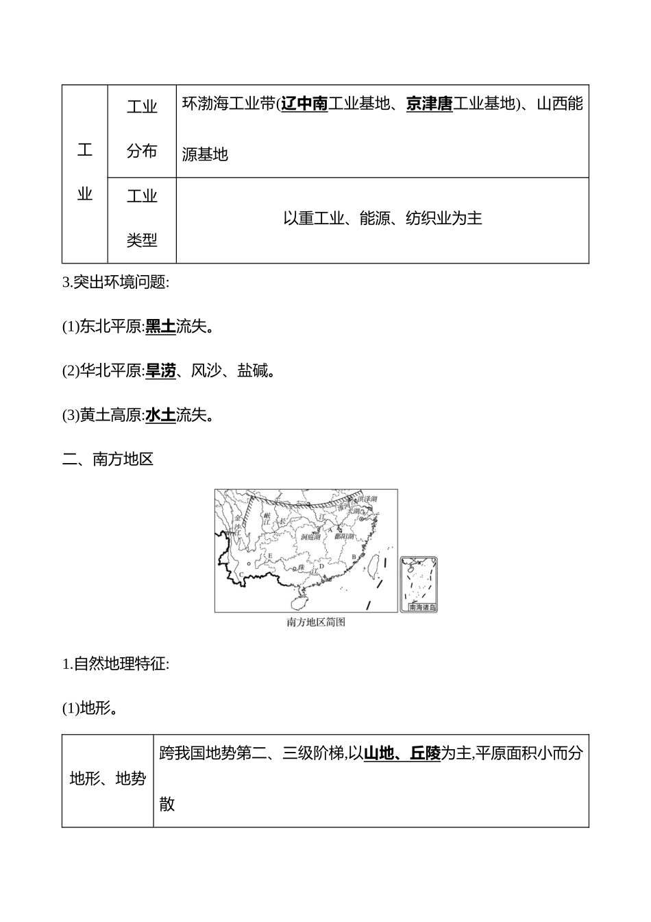 第十九章第84课时中国地理分区.docx_第3页