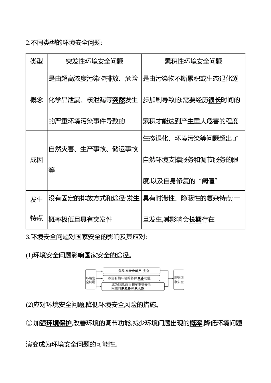 第十七章第76课时环境安全的认知、环境污染与国家安全(基础课时).docx_第2页