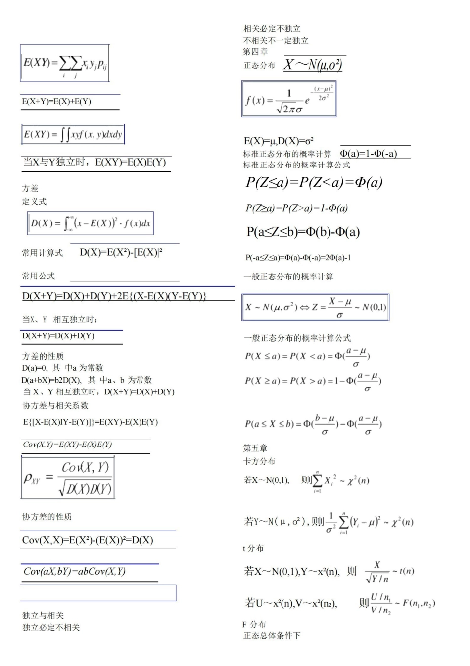 概率论与数理统计公式总结.pdf_第2页