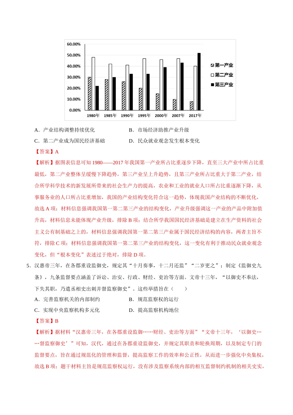 高二历史期中模拟卷(全解全析)(新八省通用).docx_第3页