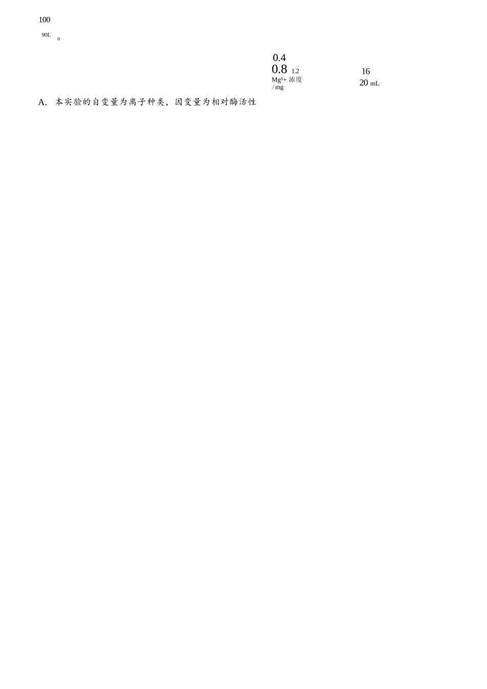生物试卷【旧高考卷】新疆乌鲁木齐市第一中学2025--2026学年第一学期2026届高三年级第二次月考(0.20左右).docx_第3页