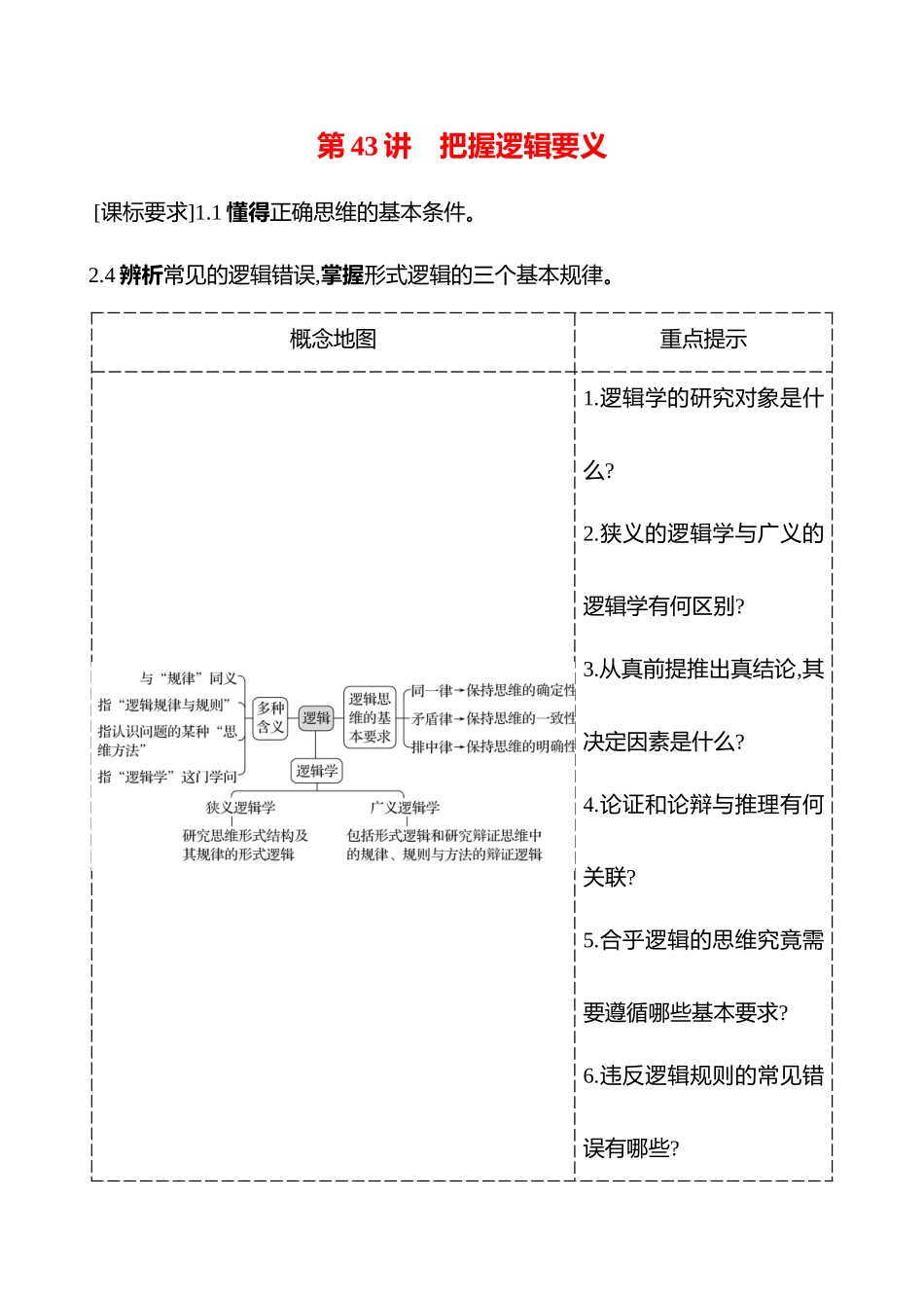 选择性必修3第一单元第43讲把握逻辑要义.docx_第1页