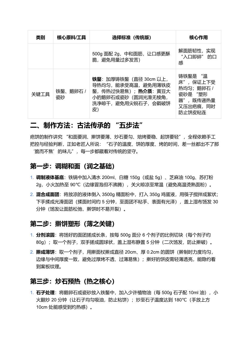 疤饼：石子烙出的千年脆香，藏在疤痕里的山西面食密码.docx_第2页