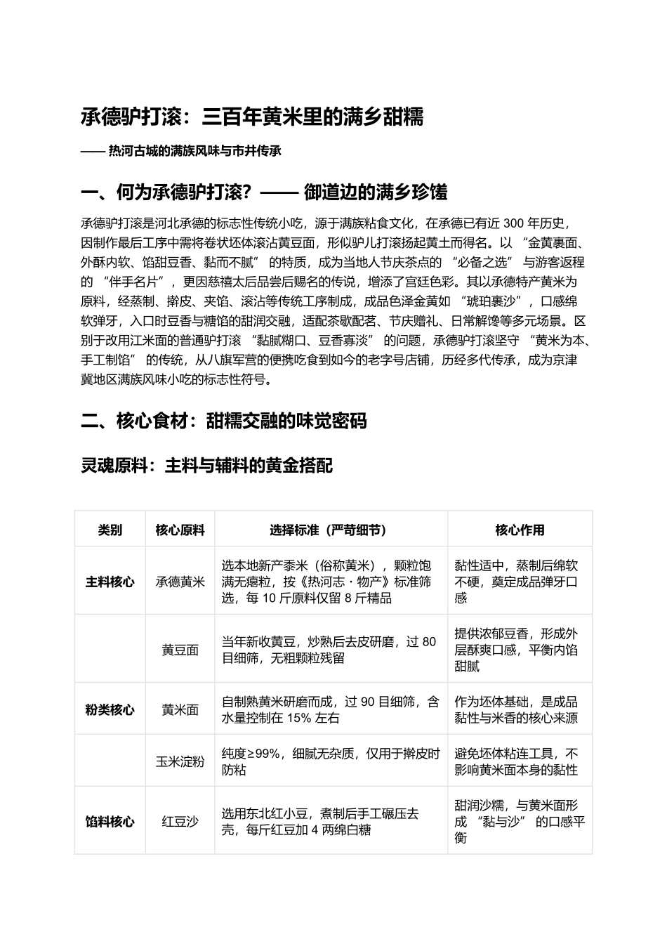 承德驴打滚:三百年黄米里的满乡甜糯.docx_第1页